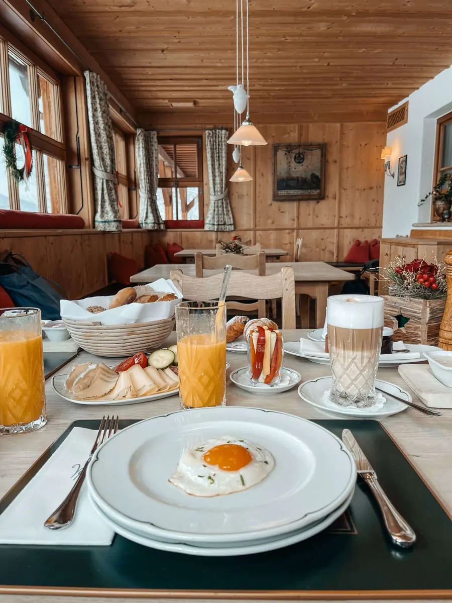 Winterstellgut Fruehstueck Salzburger Land Tauroa